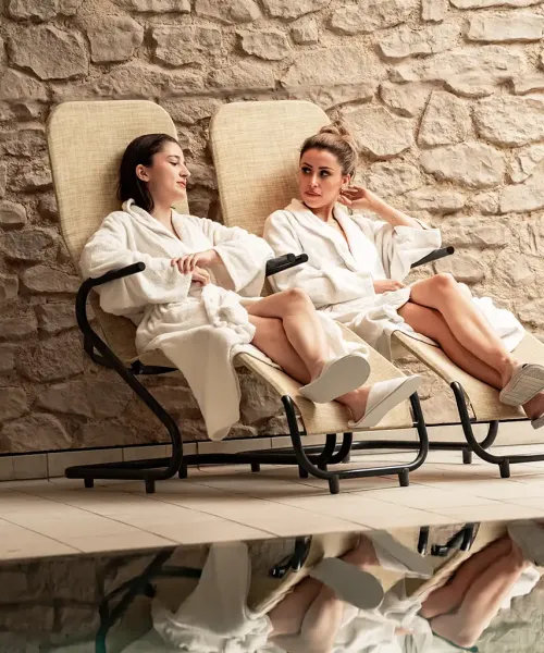 Wellness mit Bergblick